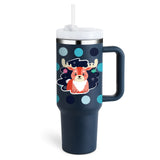 Christmas Thermal Mug with Handle