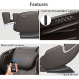 Zero Gravity Massage Chair with Bluetooth Speaker