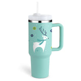 Christmas Thermal Mug with Handle