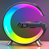 Multifunctional Wireless Charger Alarm Clock Speaker