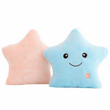 Spark Imagination with Our Luminous Pillow: Soft Stuffed Plush with Glowing Colorful Stars