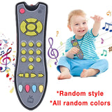 Music Mobile Phone TV Remote Control Baby, Early Educational Toys Electric Numbers 