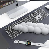 Experience Comfort with our Cloud Wrist Rest Cushion: Ergonomic Memory Foam for Mouse, Provides Relief from Wrist Pain.