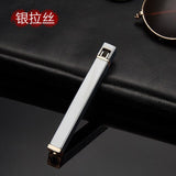 Mini Grinding Wheel Torch Lighter Butane Gas Metal Creative Compact Cigarette Shaped Lighter Free Fire Pocket Lighter Outdoor