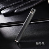 Mini Grinding Wheel Torch Lighter Butane Gas Metal Creative Compact Cigarette Shaped Lighter Free Fire Pocket Lighter Outdoor