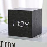 Wooden Digital Alarm Clock 