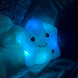 Spark Imagination with Our Luminous Pillow: Soft Stuffed Plush with Glowing Colorful Stars