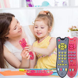 Music Mobile Phone TV Remote Control Baby, Early Educational Toys Electric Numbers 