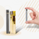 Mini Grinding Wheel Torch Lighter Butane Gas Metal Creative Compact Cigarette Shaped Lighter Free Fire Pocket Lighter Outdoor