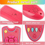 Music Mobile Phone TV Remote Control Baby, Early Educational Toys Electric Numbers 